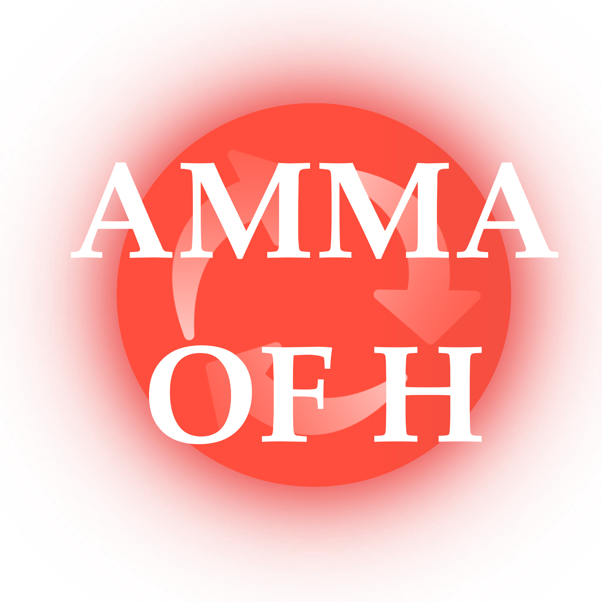 Amma Of H Full Logo Text And Circle